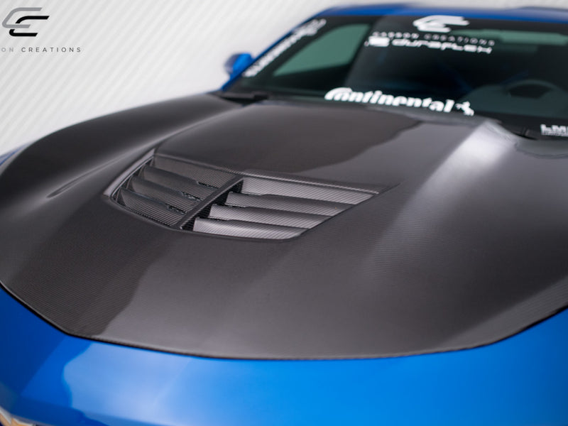 2016-24 Camaro - Grid Hood - Carbon Fiber