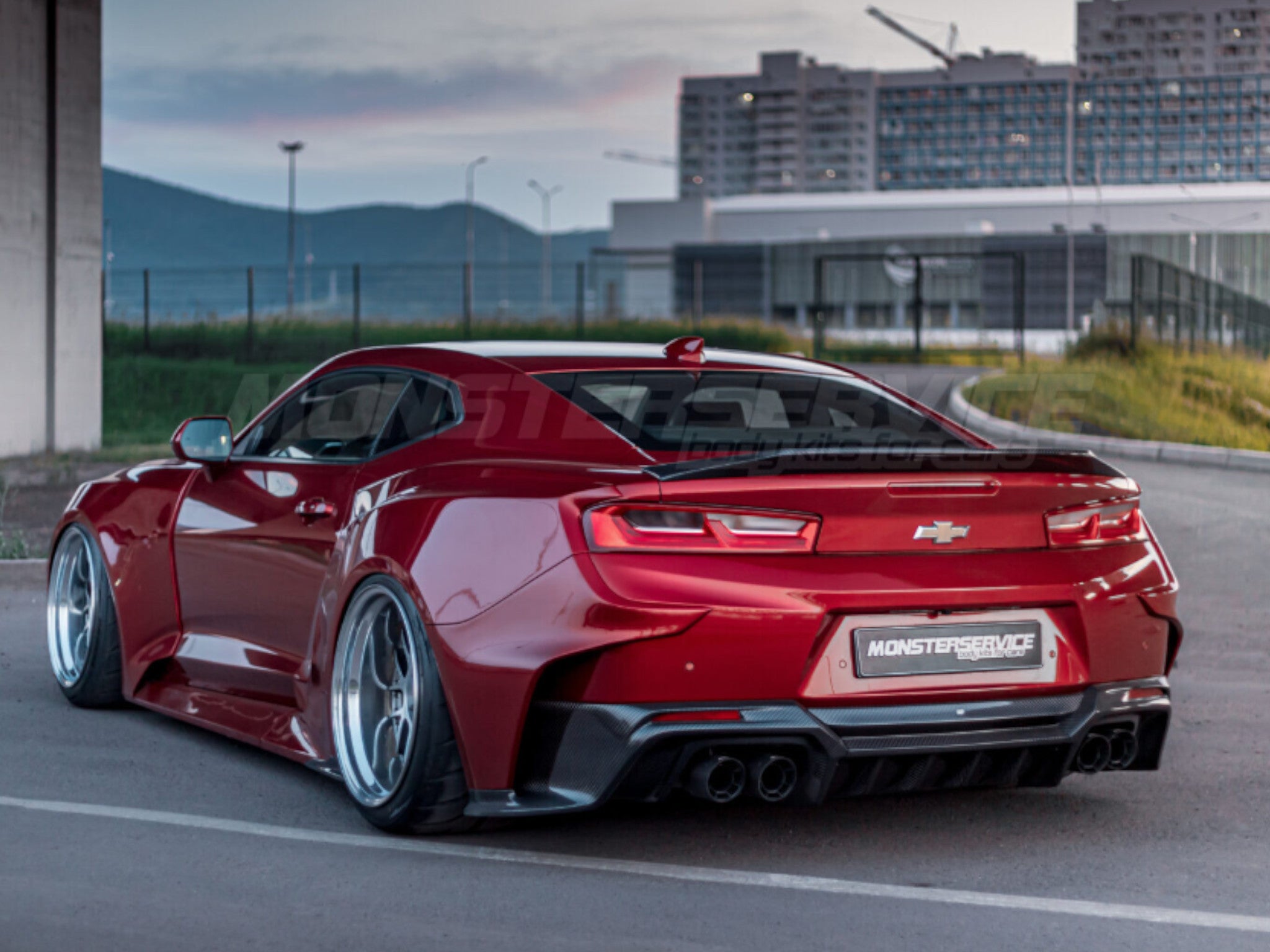 201624 Camaro Rear Spoiler V1