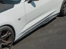 2016-24 Camaro - ZL1 Style Side Skirts - Carbon Fiber
