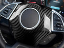 2016-24 Camaro - Steering Wheel Airbag Cover - Carbon Fiber