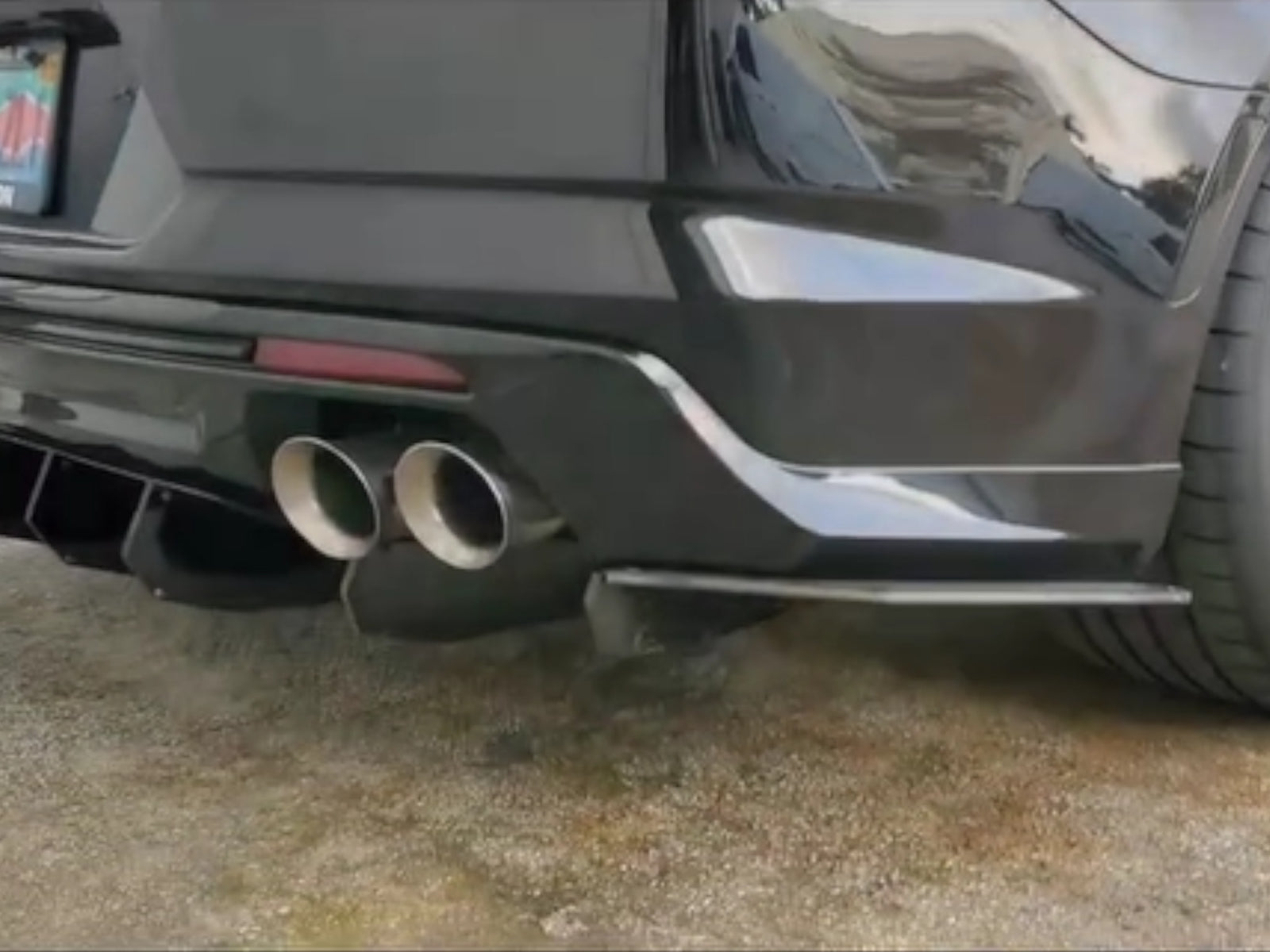 2016-24 Camaro - Aluminum LED Rear Diffuser