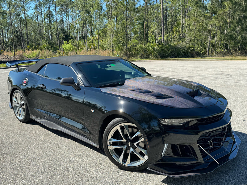 2016-24 Camaro - Terminator Style Hood - Carbon Fiber