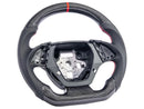 2016-24 Camaro - Steering Wheel Alcantara/Leather - Carbon Fiber