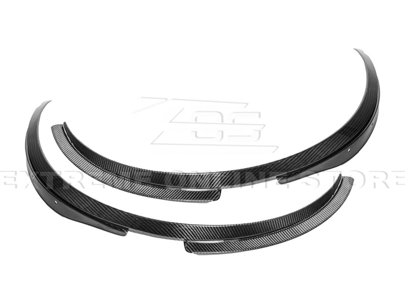 2020-24 Corvette - Side Wheel Fender Extensions - Carbon Fiber