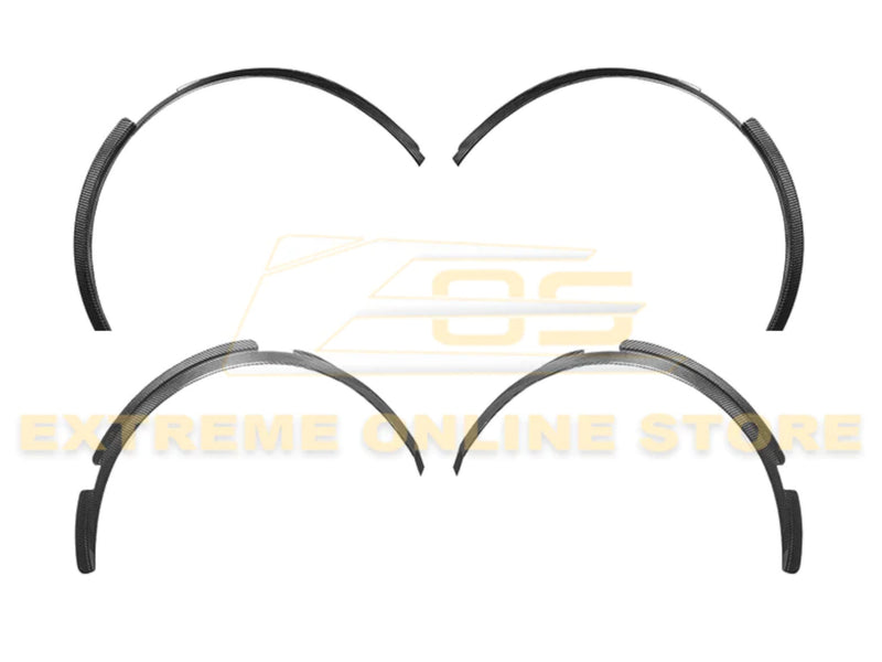 2020-24 Corvette - Side Wheel Fender Extensions - Carbon Fiber