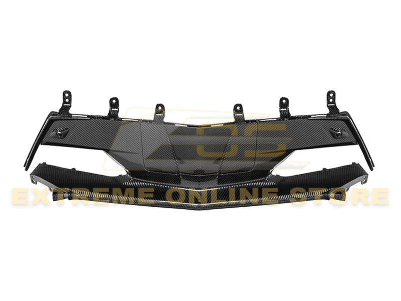 2020-24 Corvette - Front Grille Cover - Carbon Fiber