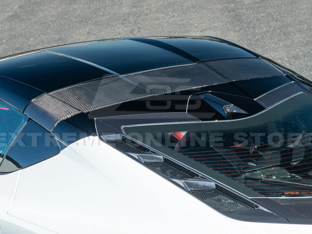 2020-24 Corvette - Roof Pillar Bow - Carbon Fiber