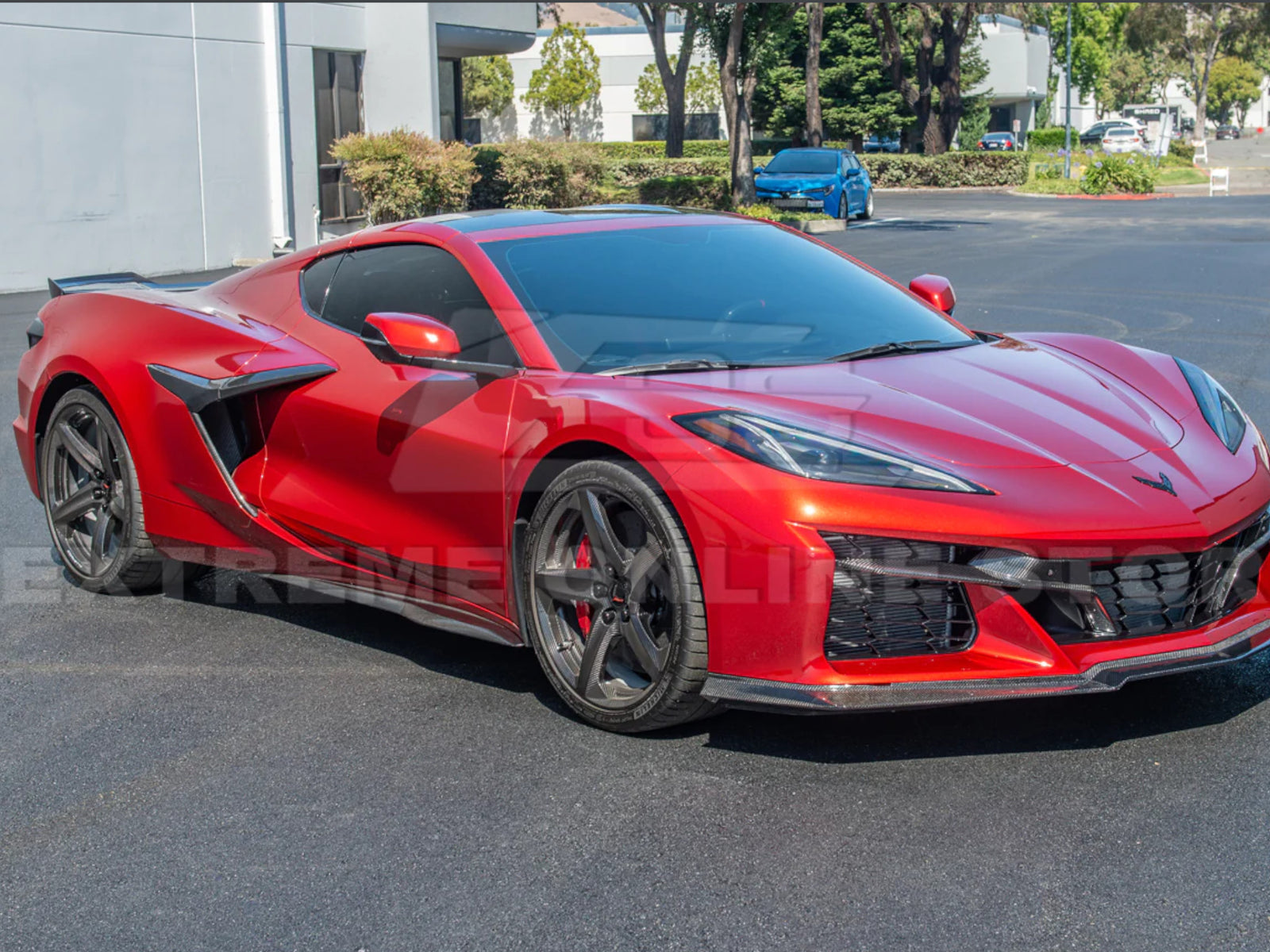 Z06 Side Rear 2020-24 Corvette Z06 - Side Skirt - Carbon Fiber