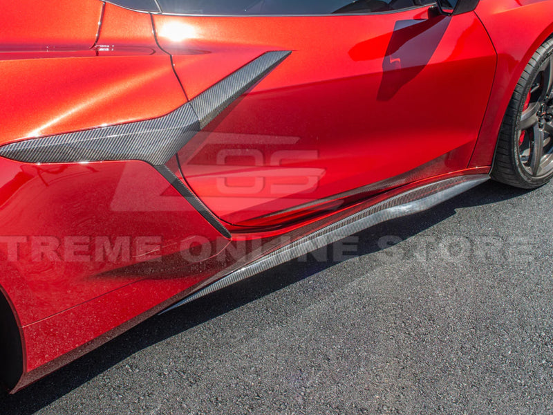 Z06 Side Rear 2020-24 Corvette Z06 - Side Skirt - Carbon Fiber