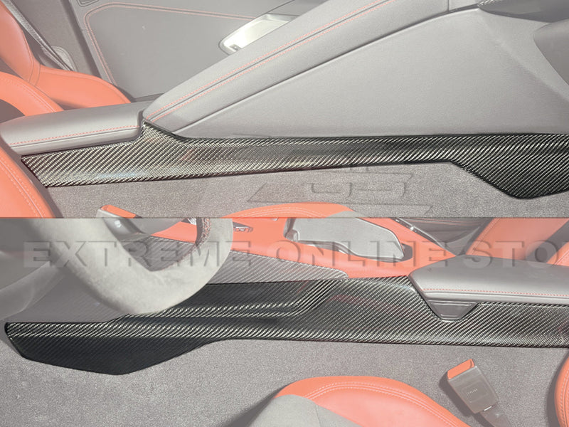 2020-24 Corvette - Center Console Side Trim Cover - Carbon Fiber