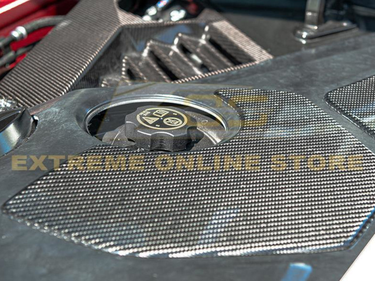 2020-24 Corvette - Engine Bay Side Panel Covers - Carbon Fiber