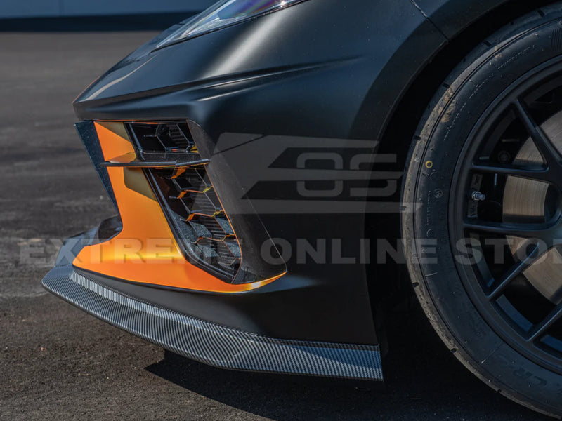 2020-24 Corvette - Performance Front Lip With Dive Planes