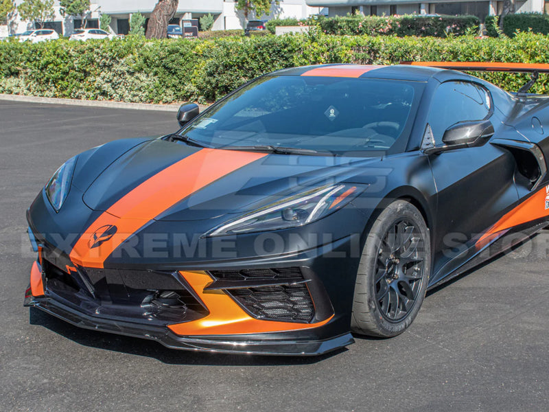 2020-24 Corvette - Performance Front Lip With Dive Planes