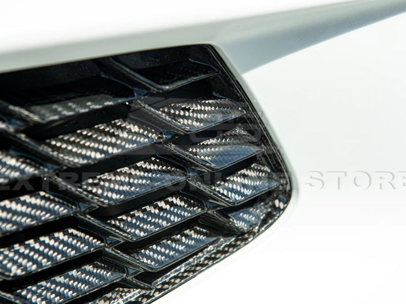 2020-24 Corvette - Rear Grilles - Carbon Fiber