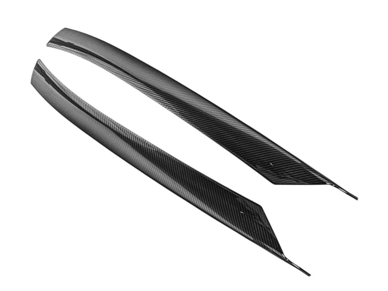 2020-24 Corvette - Windshield Side Pillar Covers - Carbon Fiber