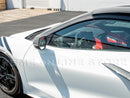 2020-24 Corvette - Windshield Side Pillar Covers - Carbon Fiber
