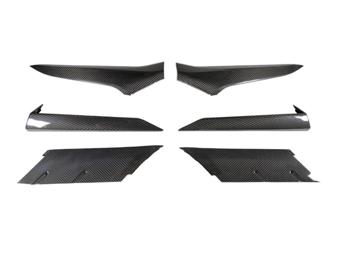 2020-25 Corvette Z06 - Door Handle Quarter Panel Trim - Carbon Fiber