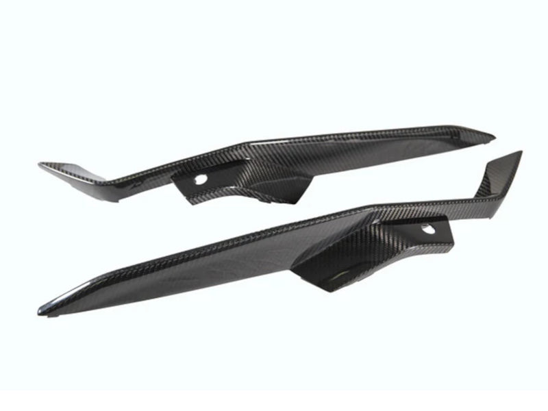 2020-25 Corvette Z06 - Front Bumper Grille Inserts - Carbon Fiber