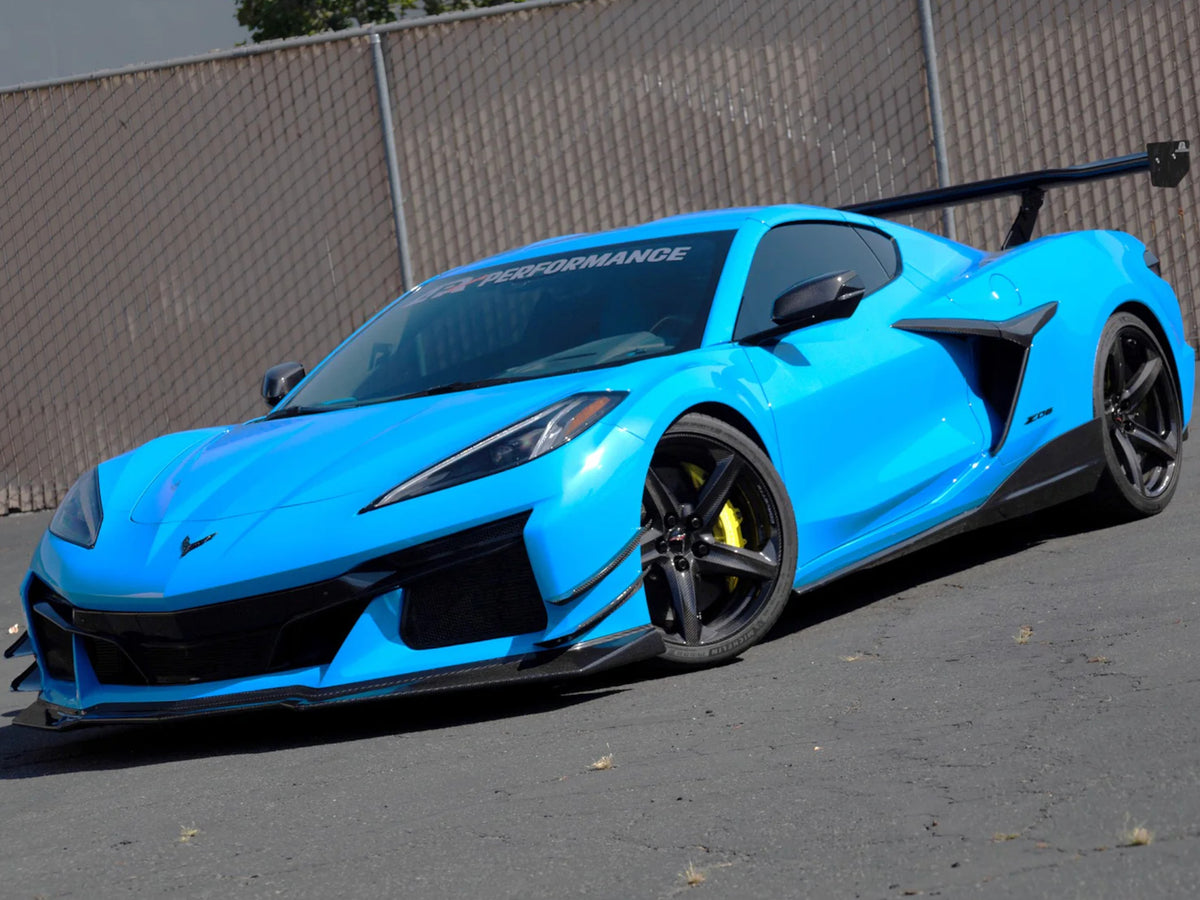 2020-25 Corvette - Front Lip V2 - Carbon Fiber