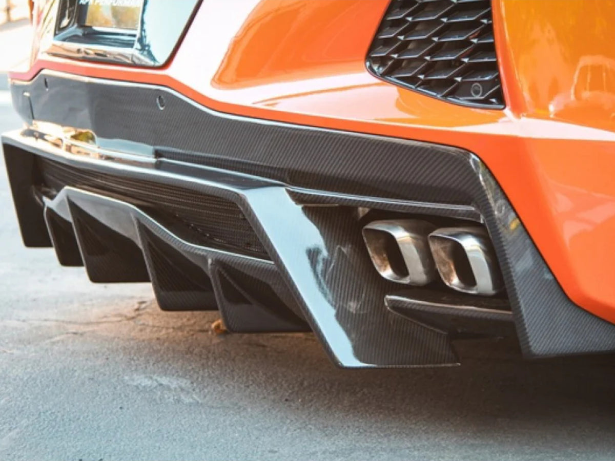 2020-25 Corvette - Rear Diffuser - Carbon Fiber
