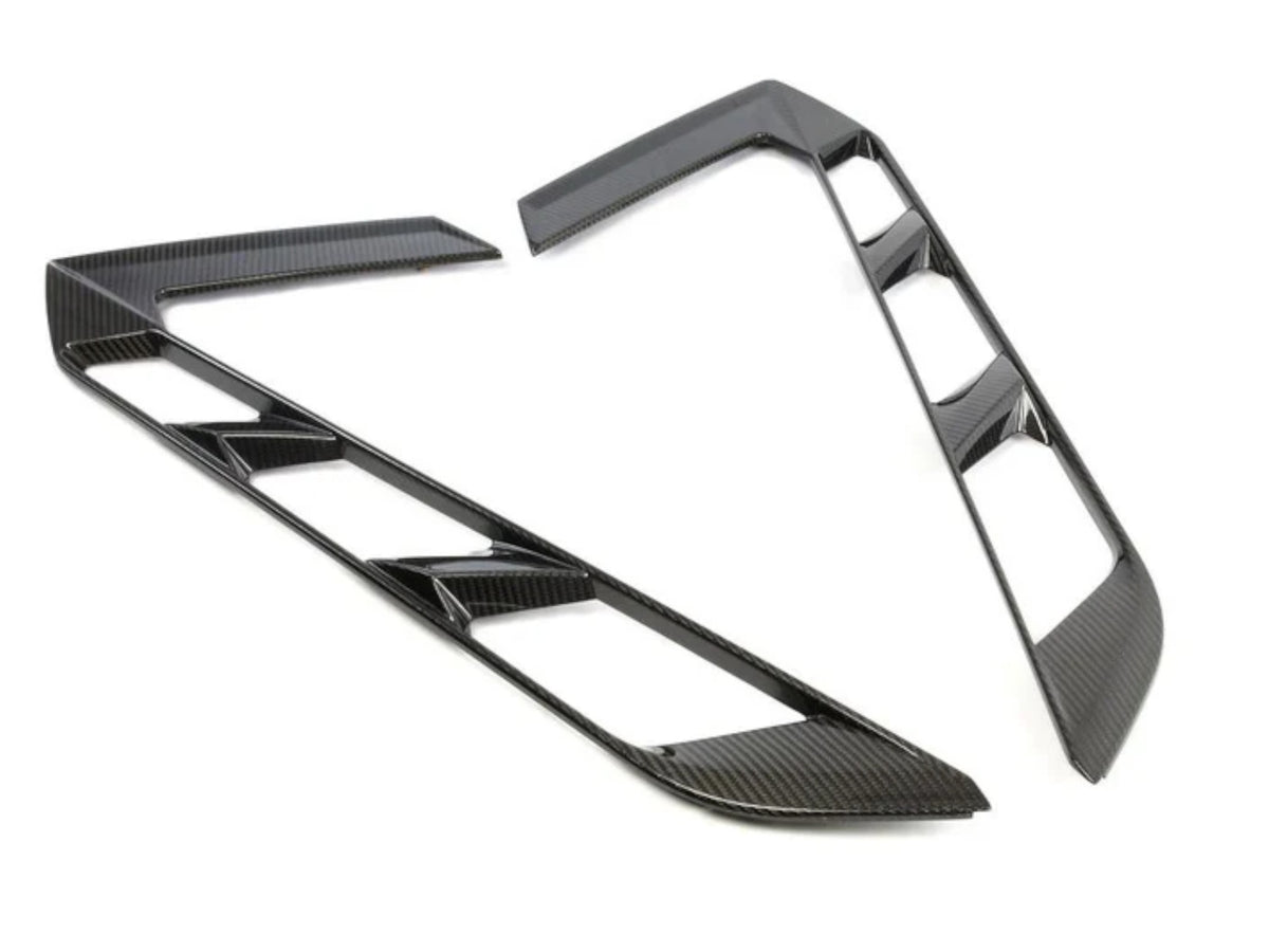 2020-25 Corvette - Rear Hatch Vents Replacement - Carbon Fiber
