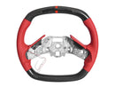 2020-26 Corvette - Steering Wheel Perforated Leather With LED - Carbon Fiber