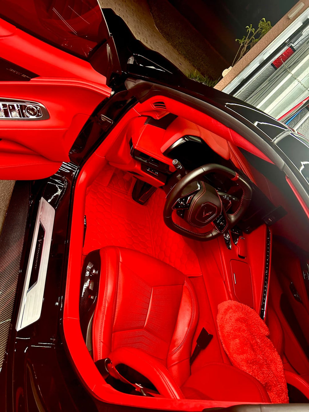 2020-27 Corvette - Floor Mats - Artificial Leather