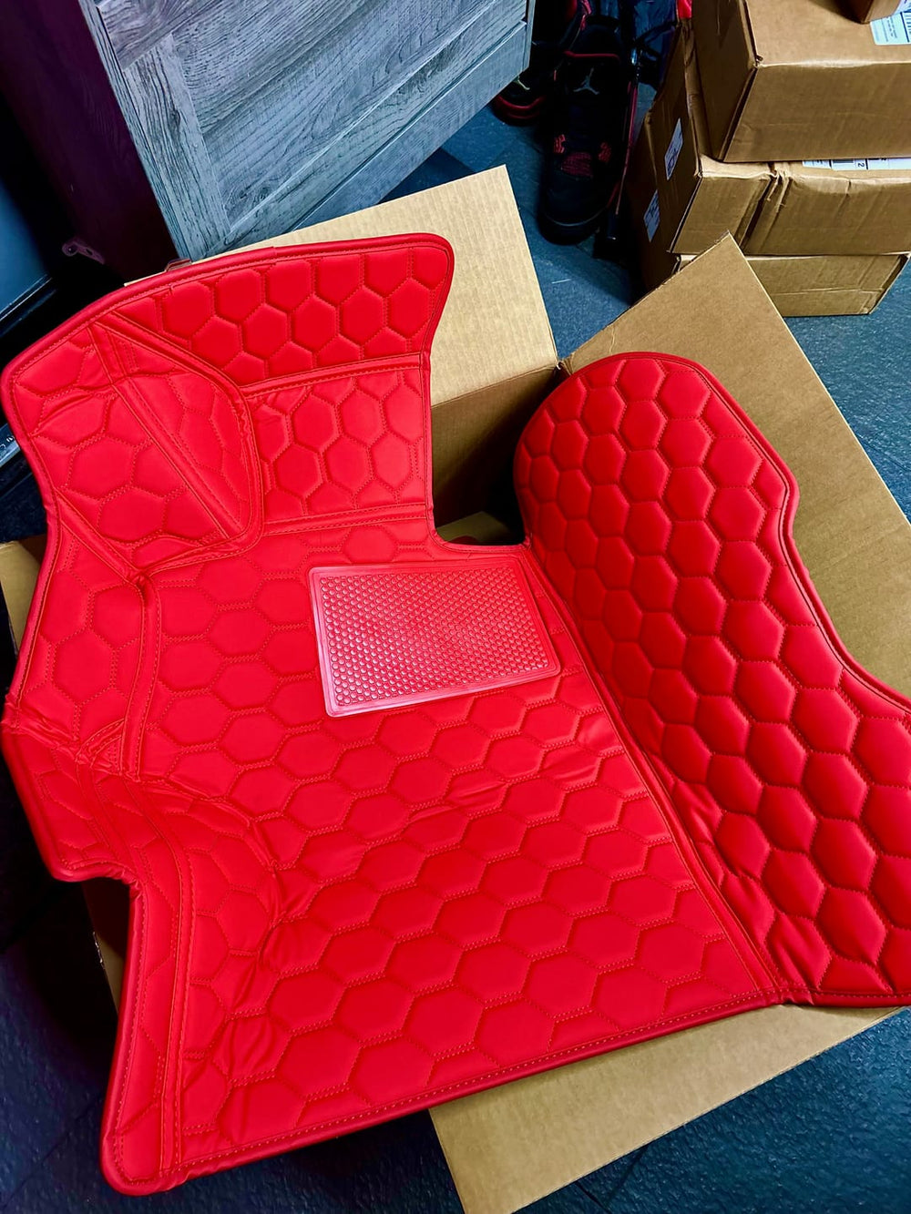 2020-27 Corvette - Floor Mats - Artificial Leather