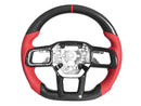 2024-26 Mustang - Steering Wheel Alcantara/Suede/Leather - Carbon Fiber