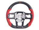 2024-26 Mustang - Steering Wheel Alcantara/Suede/Leather - Carbon Fiber