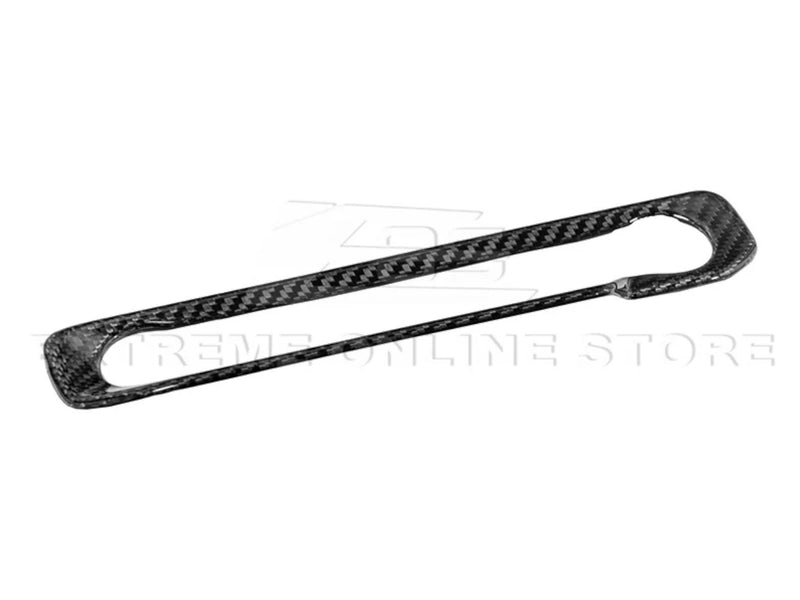 2024-25 Mustang - AC Control Panel Trim Cover - Carbon Fiber