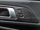 2024-25 Mustang - Door Handle Trim Cover - Carbon Fiber