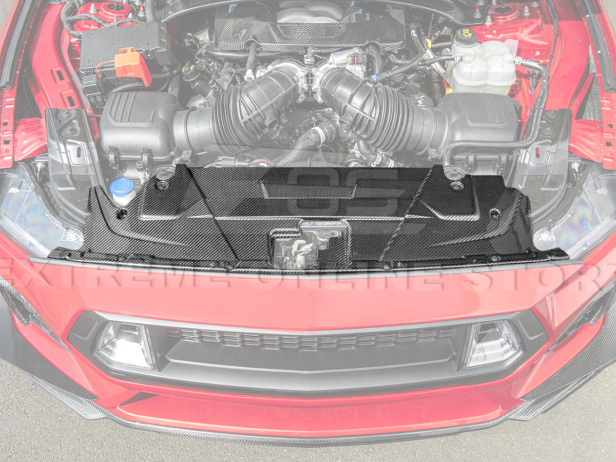 2024-25 Mustang - Engine Bay Panel Cover - Carbon Fiber