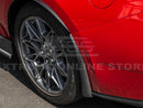 2024-25 Mustang - Fender Flare Rock Guards - Carbon Fiber