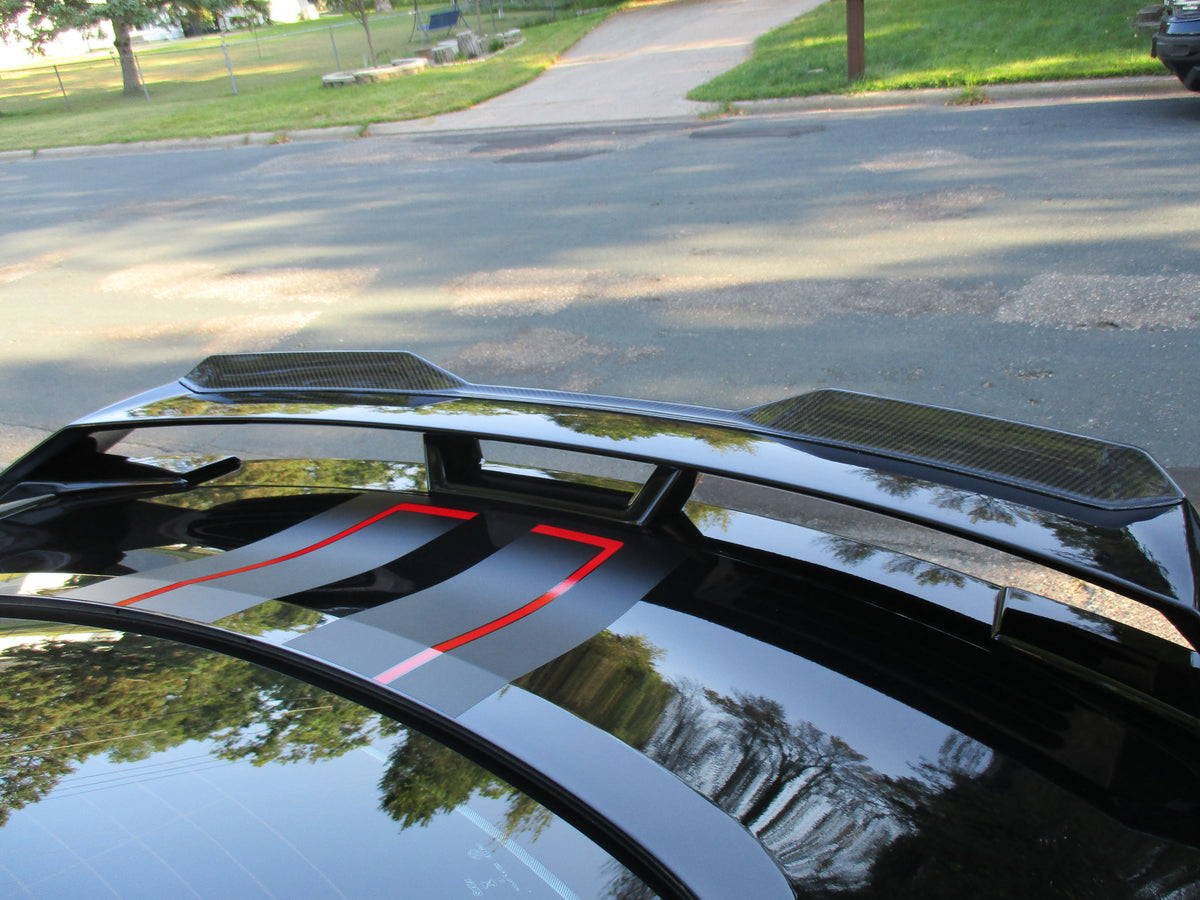 2024-25 Mustang GT Performance Pack - Wicker Bill - Carbon Fiber