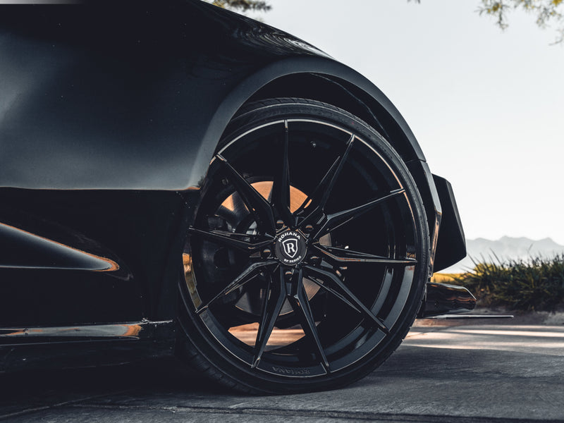 Camaro Corvette - RFX13 Wheels - Gloss Black - Titanium - Bronze