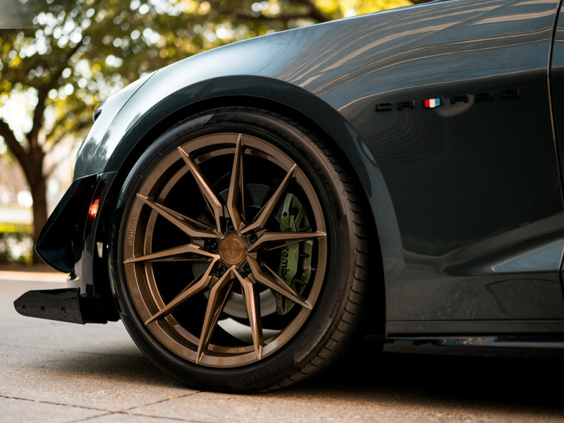 Camaro Corvette - RFX13 Wheels - Gloss Black - Titanium - Bronze