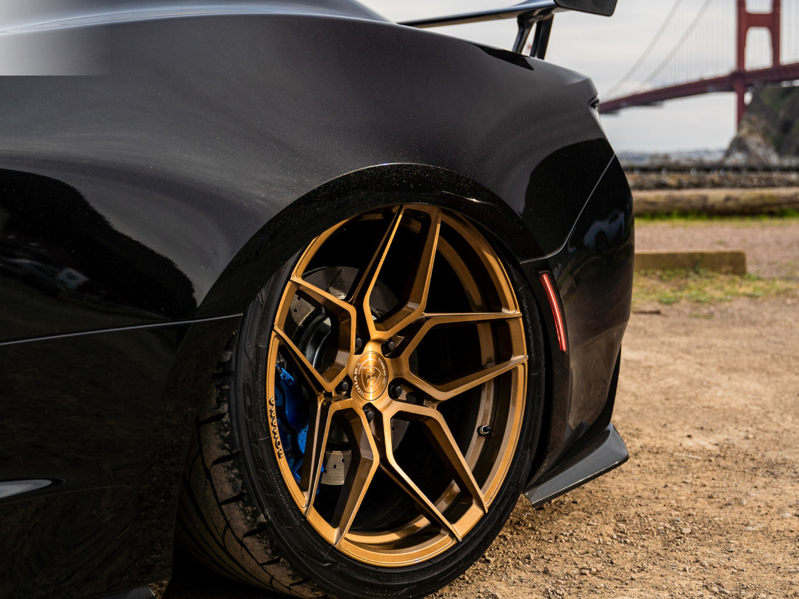 Rfx11 Rim Camaro Corvette - RFX11 Wheels - Gloss Black - Titanium - Bronze