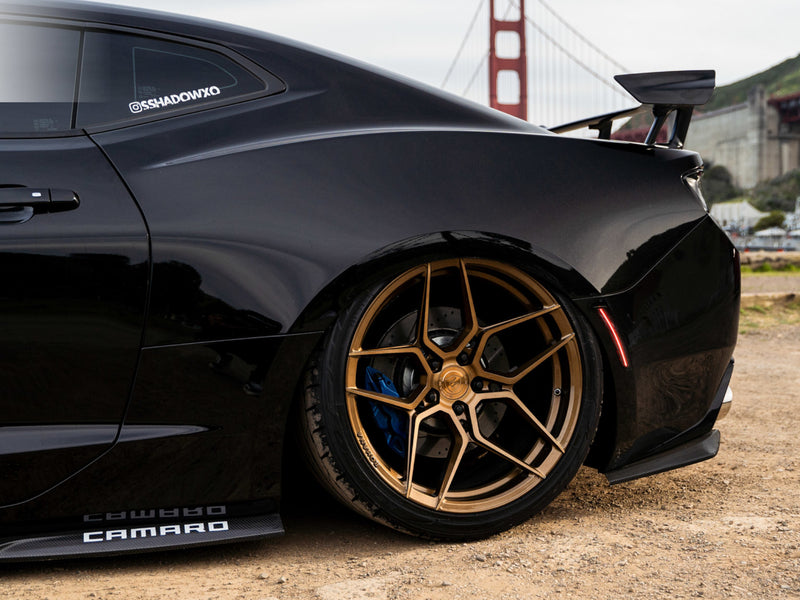 Rfx11 Rim Camaro Corvette - RFX11 Wheels - Gloss Black - Titanium - Bronze