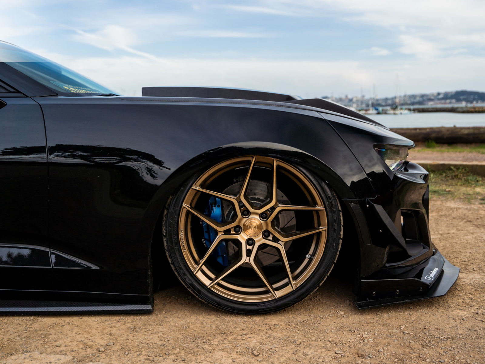 Rfx11 Rim Camaro Corvette - RFX11 Wheels - Gloss Black - Titanium - Bronze