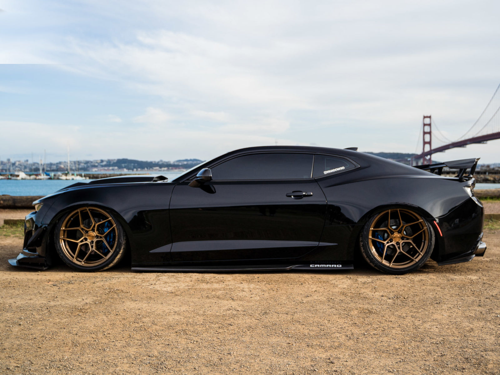 Rfx11 Rim Camaro Corvette - RFX11 Wheels - Gloss Black - Titanium - Bronze