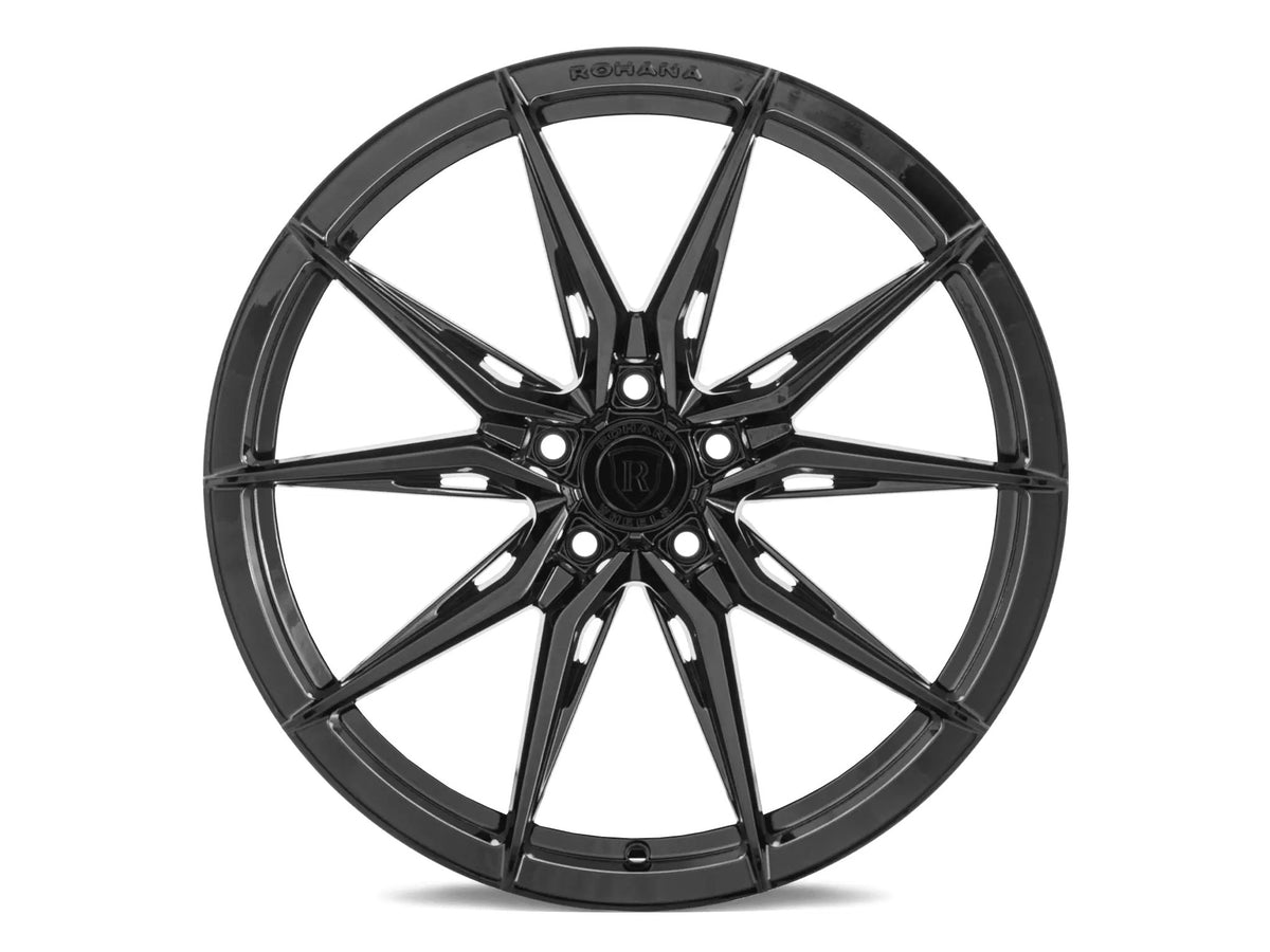 Challenger Charger - RFX13 Wheels - Gloss Black - Titanium - Bronze