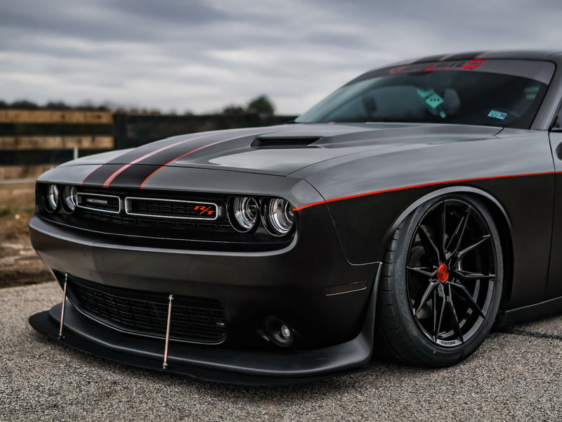 Challenger Charger - RFX13 Wheels - Gloss Black - Titanium - Bronze