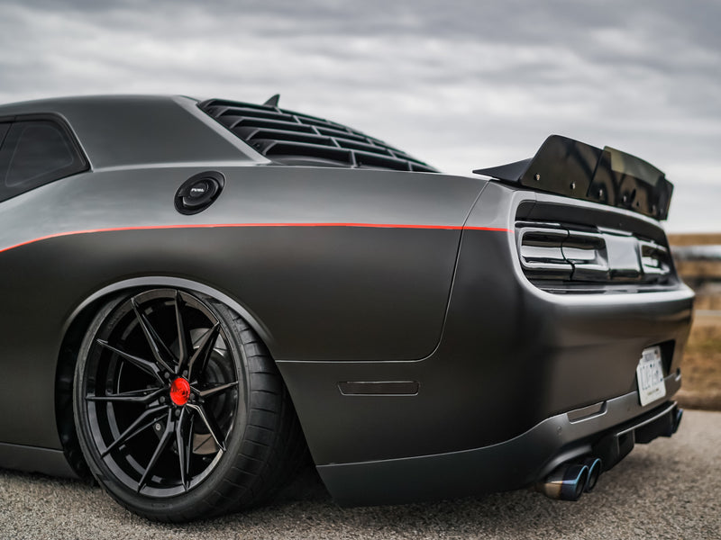 Challenger Charger - RFX13 Wheels - Gloss Black - Titanium - Bronze