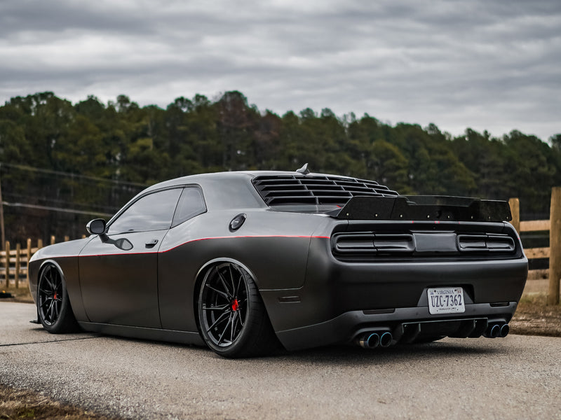 Challenger Charger - RFX13 Wheels - Gloss Black - Titanium - Bronze