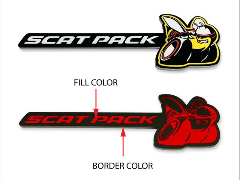 Challenger Charger - Scat Pack Grille Trunk Badge