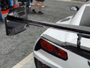 2014-19 Corvette - RevoZport Rear Wing Spoiler - Carbon Fiber