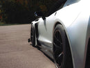 2014-19 Corvette - RevoZport Side Skirts - Carbon Fiber