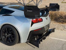 2014-19 Corvette - RevoZport Rear Wing Spoiler - Carbon Fiber