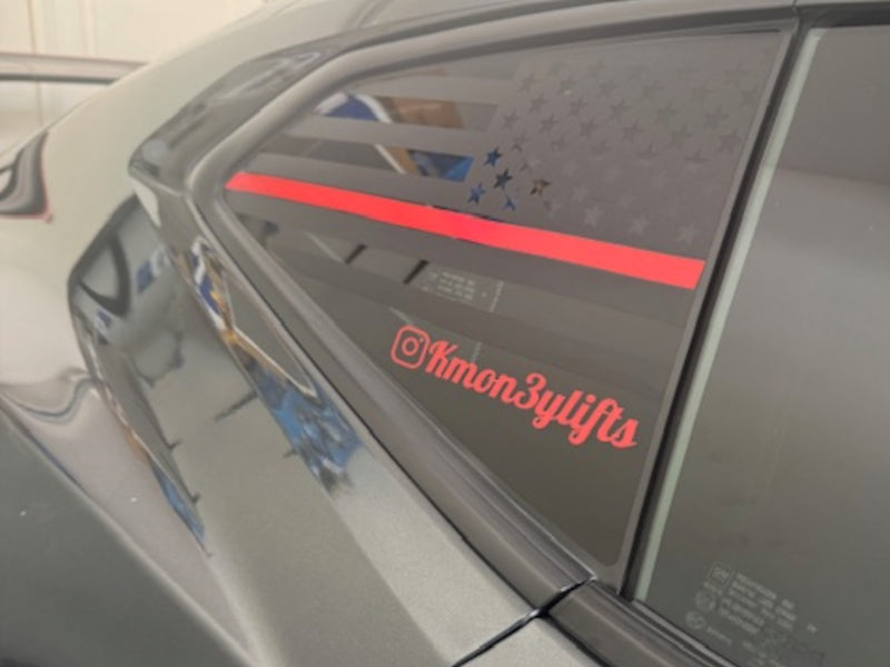Decal - Instagram TikTok YouTube Username
